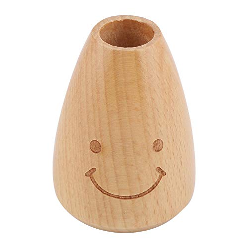 Toothpick holder, Toothpick Box, Cute Smiling Face Wooden Toothpick Box Holder Home Kitchen