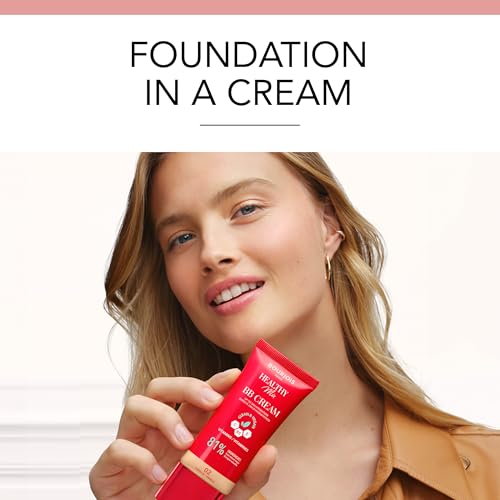 Healthy Mix, 02 Vanilla, BB Cream, Copertura e idratazione per tutto il giorno, Vitamina C, E e B5, Formula vegana e clean, 30 ml