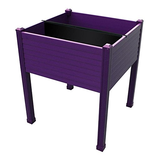 Centroflor Mesa de Cultivo plástico Berenjena 60 x 60 x 75: Amazon ...