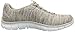 Skechers Women's Rock Around Fashion Sneaker, Taupe Knit, 9 M US