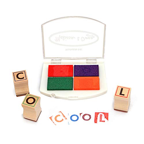 6 Melissa+Doug+Wooden+Alphabet+Stamp