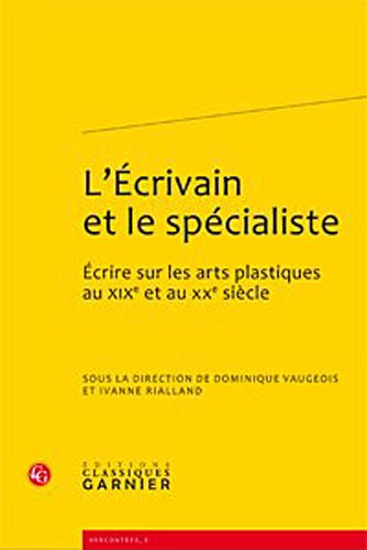 L' écrivain et le spécialiste