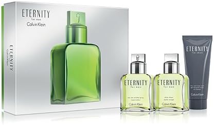 ETERNITY Gift Set for MEN - 3.4 oz. EDT Spray + 3.4 oz. After Shave Splash + 3.4 Oz Shower Gel - OR EMAIL FOR ANY OTHER PERFUMES - 100% AUTHENTIC &amp; ORIGINAL - No Exceptions
