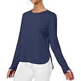 Hiwzffy Women's Sun Protection Shirts UV SPF UPF 50+ Long Sleeve Rash Guard Hiking Running Quick Dry Lightweight