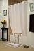 Simplicity Transfer Bench Shower Curtain(Color=White) primary