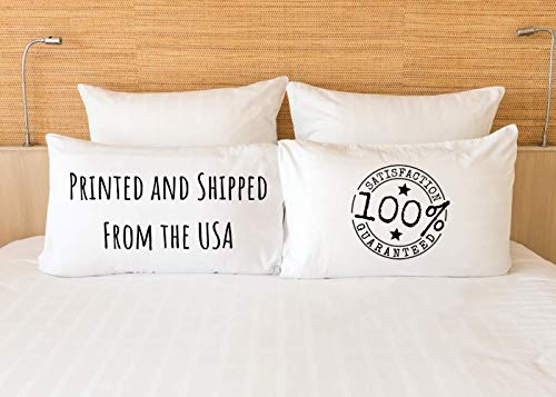 EzGift Kneeboarding Boyfriend Pillowcase Funny Valentine Gift Idea for My Bf Lover from Girlfriend Pillow Cover Case Set Standard Size 20x30