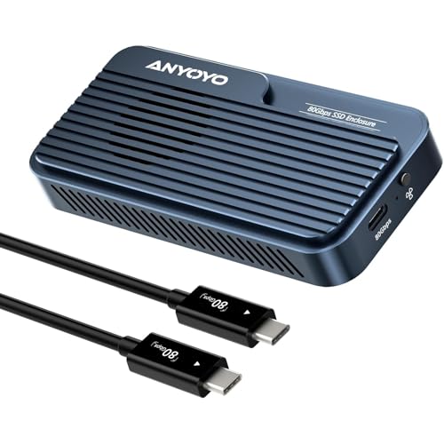80Gbps M.2 NVMe SSD Enclosure