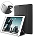 Apple iPad Air2 9.7 Inch Smart Cover, DTTO Ultra Slim Lightweight Smart Case Trifold Cover Stand with Flexible Soft TPU Back Cover for iPad Apple iPad Air2,9.7-inch [Auto Sleep/Wake], Black