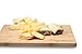 BEST EXTRA FUNCTIONAL SERVING BOARD AND CUTTING BOARD IN ONE – ECO BAMBOO – 12.9″×11.8″×0.9″ INCHES FOR CHEESE, MEAT, FISH, FRUITS AND VEGETABLES.