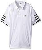 adidas Performance Boys Club Polo Shirts, White, Small