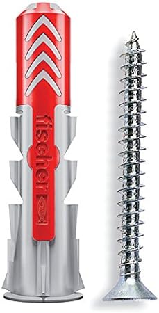 Tasselli Fischer SX 5x25 Mm - Confezione Da 100 Pezzi Con Vite Per Muro Pieno E Forato - Foto 5