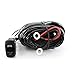 Syneticusa 9ft 180W-500W LED Fog Work Light Bar Wiring Harness Kit with Switch & Relay, PVC Insulated Copper Cable, Ring Terminal & Spade Connector, 12V DC, SUV, ATV, Pickup Truck
