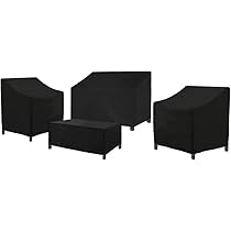 Housse De Protection,Housse De Chaise Pour Patio, Imperméable, Anti- Poussière, Pour Meubles D