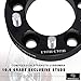 YITAMOTOR Wheel Spacers 5x4.5 for Jeep TJ YJ XJ KJ ZJ, 1.5 inches Forged Anodized Wheel Adapters, 82.5mm Hub Bore for Jeep Wrangler, Grand Cherokee, Liberty, Comanche