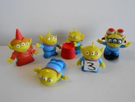 トイストーリー エイリアンいっぱい コレクション 全6種 3 全6種 1 スペースver 2 ハワイアンver 3 ジュリ カプセル玩具 おもちゃ Amazon