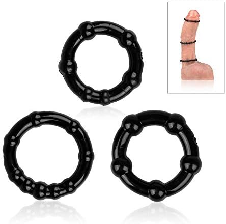 Soft Stretchy Ring for Men Longer Harder Stronger (3 Pack)
