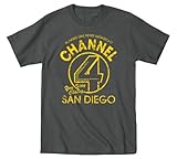 Channel 4 San Diego Stay Classy Retro Vintage - Mens T-Shirt