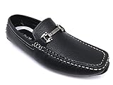 Men Casual Light Weight Horse Bit Buckle Driving Moccasins Shoes (Vipfootwear)