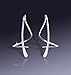 Earspiral tm 1XSSS Earrings Sterling Silver