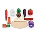 Viga Wooden Cutting Vegetables Box & Chopping Board Set by Viga
