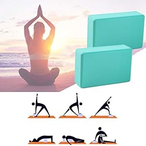 Dance Blocks Yoga Brick Yoga Blocks High Density Foam Block Pilates Head Block Support Deepen for Yoga Yoga Starter Kit Yoga Block Foam Foam Blocks