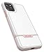 Encased Rebel Armor for iPhone 11 Pro Max Protective Rugged Case (White/Pink)