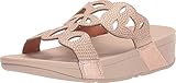 FitFlop Elora Crystal Slide Rose Gold 7 M