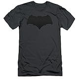 Batman Vs Superman Batman Logo Mens Slim Fit Shirt