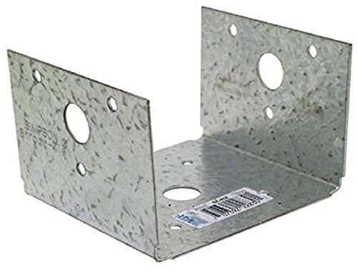 Simpson Strong Tie A23Z Angle Z-max 2-Inch X 3-Inch Used To Reinforce Right Angle Connections, Fastens Wood To Wood