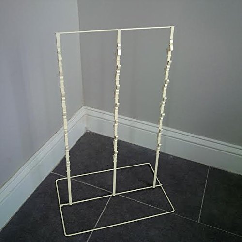 Triple Round Potato Chip Display Rack 39 Clip in Almond