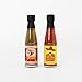 Thoughtfully Gifts, Wild Bunch Hot Sauce Gift Set, 8 Variety Pack, Includes 1.6 Ounce Bottles of Smokey Bourbon Hot Sauce, Pico Picante Hot Sauce, Buffalo Garlic Hot Sauce and Many More Unique Sauces