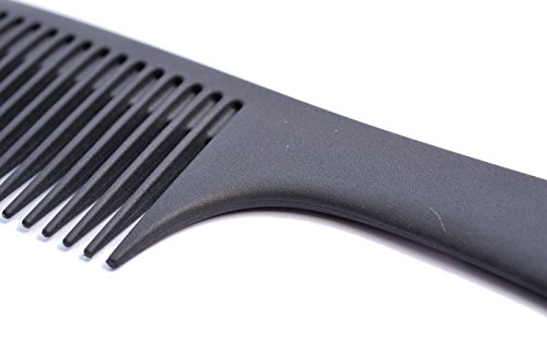 HYOUJIN616 Black Carbon Detangling Hair Brush, Paddle Hair Comb, Care Handgrip Comb-Best Styling Comb for Long, Wet or Curly Hair-Improve Blood Circulation, Reduce Hair Loss and Dandruff - Thumbnail 5