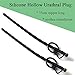 Taroi Silicone Urethral Sound Peňǐs Plug 35 cm Hollow Male Māsturbator Urethral Stimulation Sounding Urethral Dilators Catheter