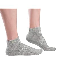 Kosy Komfort - Calcetines de algodón para hombre, corte bajo, 6 pares de calcetines deportivos