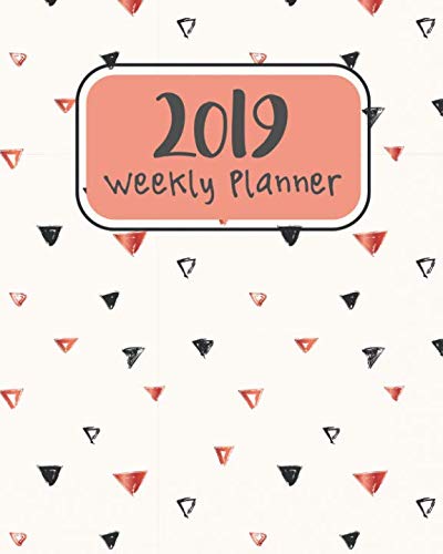 Weekly Planner 2019: 12 Months Plan Notebook | Daily & Weekly Organizer, Scheduling and Calendar wit by Brickshub Publishing