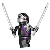 Lego 70728 Nindroid Warrior Minifigure w 2 Katanas Battle for Ninjago City 2014