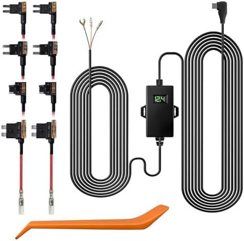 REDTIGER 11.5Ft USB-C To USB-C Power Cord For Dash Cam,Power