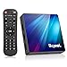 Bqeel Android TV Box 9.0 4GB RAM 64GB ROM, R1 Plus Android Box RK3318 Quad-Core 64bits Dual-Band WiFi 2.4G/5G BT 4.0 3D 4K Ultra HD H.265 USB 3.0 Smart TV Box