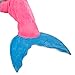 Amagoing Fish Tail Velvet Blanket for Kids Child Girls Gift (Ages 3-12)
