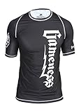 Gameness Ranked Rash Guard - Black - S