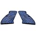 CZ 75 Compact G10 Grips, Sunburst Texture, Cool Hand Brand Blue/Black