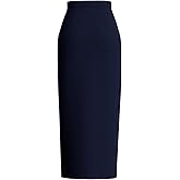 Verdusa Women's High Waist Long Pencil Skirt Work Slim Bodycon Skirts Party Club Night Out