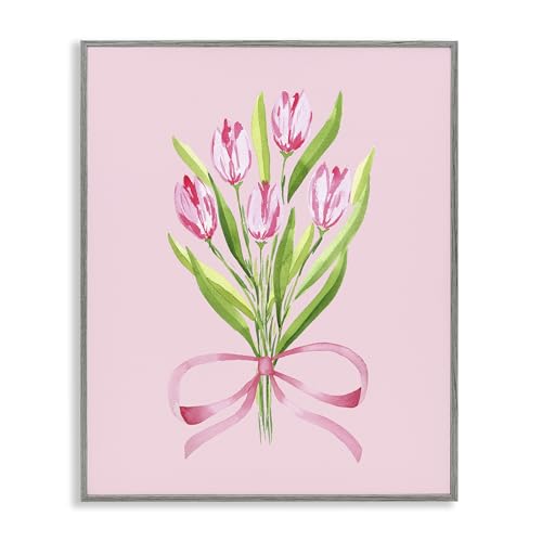 Pretty Sweet Tulip Bouquet, 16 x 20 Inch Framed Giclée Print