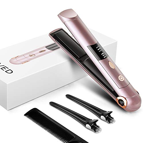Curling Iron Bestope Digital Hair Straightener Cordless Hair