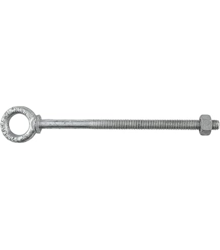 6-Pack Forged Shoulder Eye Bolts – 1/2-13 Thread, 3/4” Shoulder – Black Oxide Finish – 1984-LCR3 - View #3