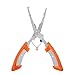 MadBite Multi Function Stainless Steel Fishing Plier (Orange Split Ring Plier)