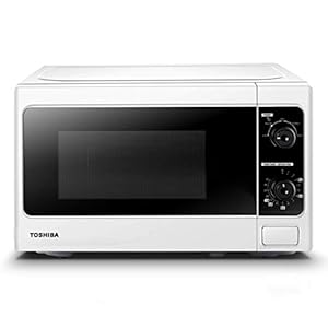 Toshiba 800w 20L Microwave Oven with Function Defrost and 5 Power Levels, Stylish Design – White – MM-MM20P(WH)