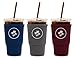 Sok It Java Sok Iced Coffee & Cold Soda Insulated Neoprene Cup Sleeve (Dark Grey, Large: 30-32oz)