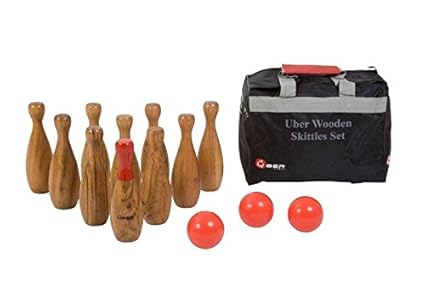 Backyard bowling set