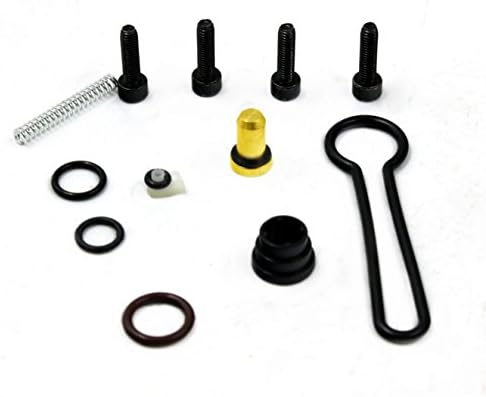 Lelecar Fuel Pressure Regulator Upgraded Kit for Ford F-Super Duty 6.0L 3C3Z-9T517-AG (Nickel Plating Spring)